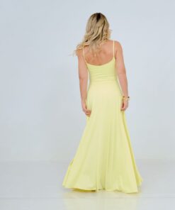 Alternative view of VESTIDO ALBA AMARILLO