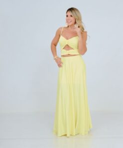 VESTIDO ALBA AMARILLO